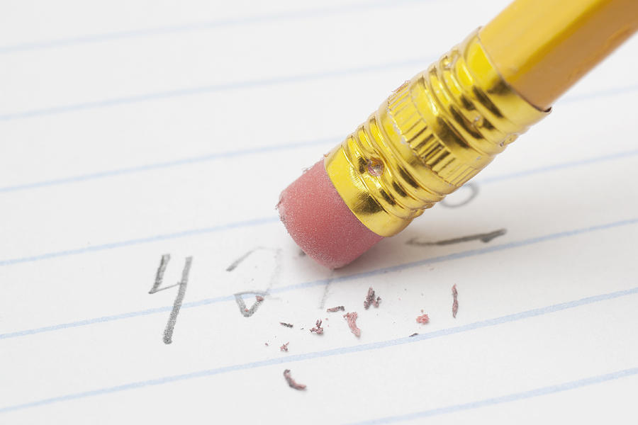 How to erase a pencil work perfectly